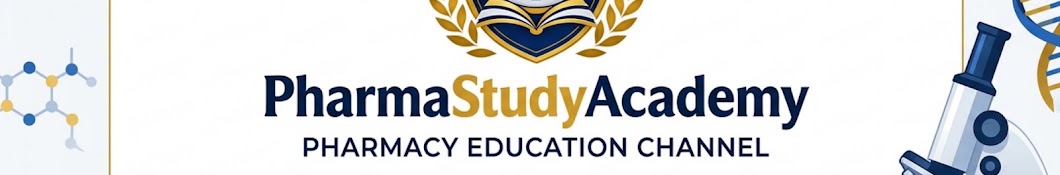 Pharma Study Academy YouTube Banner